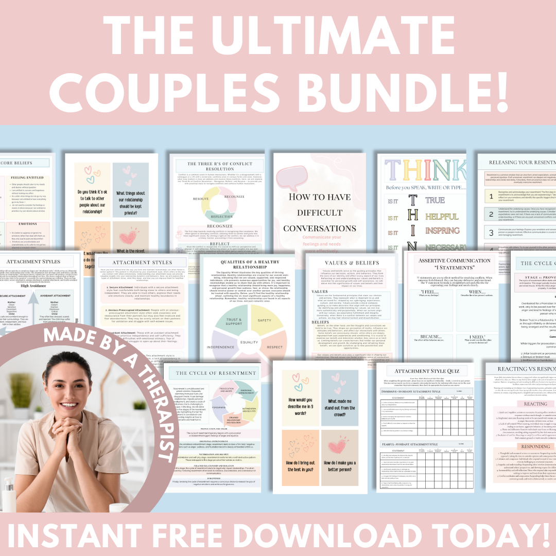 Ultimate Couples Workbook (FREE TODAY)